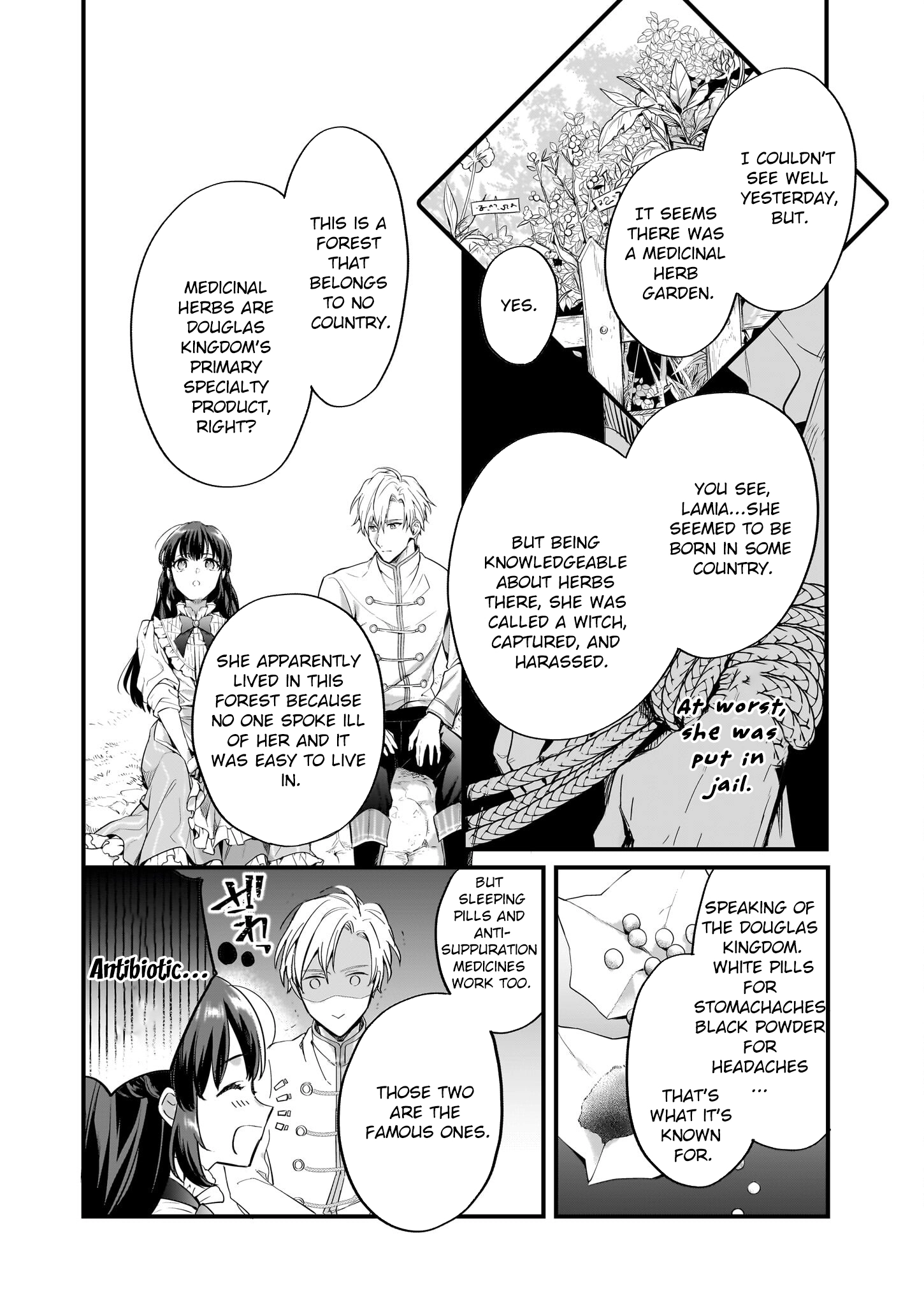 The Exiled Former Lady Loved by a Prince She Found in the Forest, Awakening as a Saint. Chapter 4 Page 18